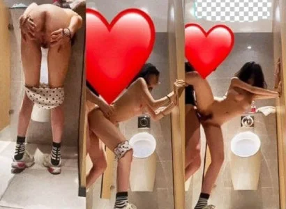Anh vụng trộm em người yêu trong WC