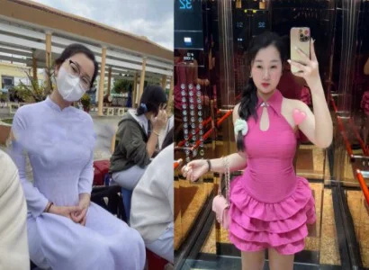 Cô bé nữ sinh vùng kín không lông đít cực bự được thông